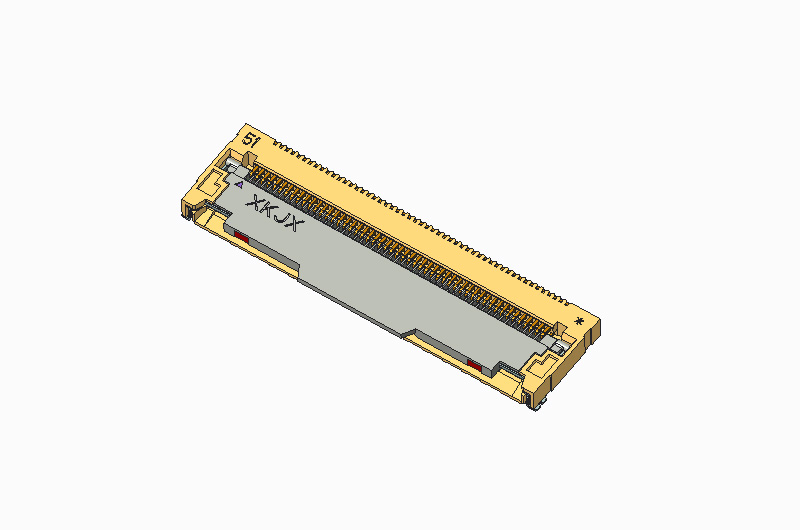 FPC 0.5PH H2.1 W8.0 SMT前掀式(短胶款)