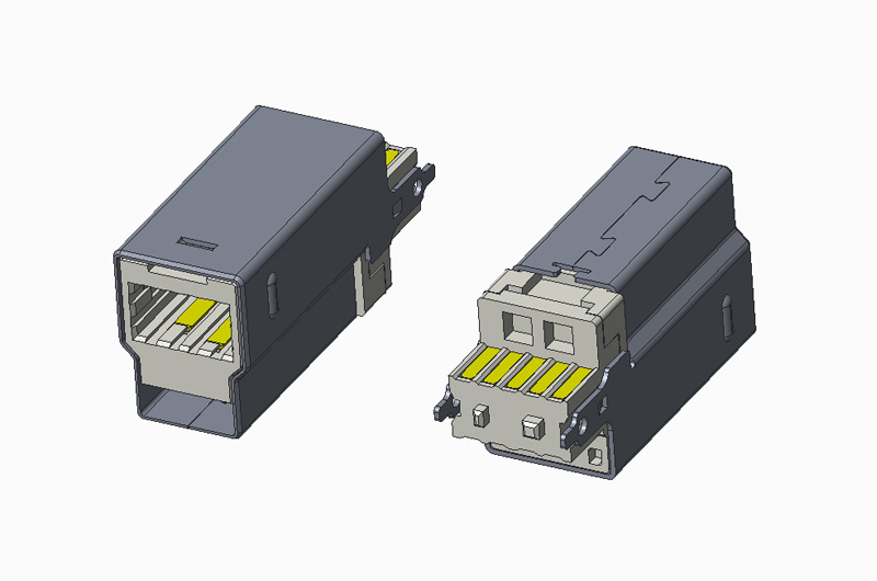 USB 3.0 BM 焊线短体