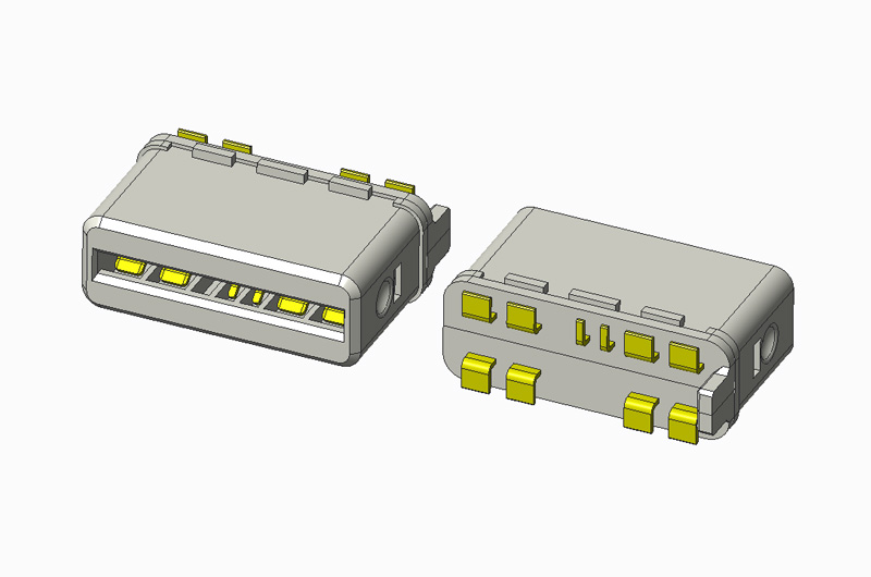 风扇线端插头SMT式