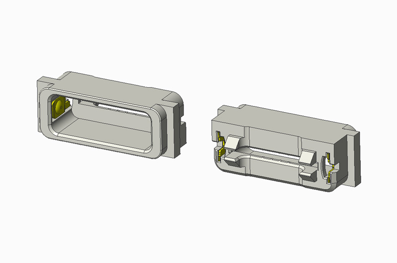 风扇电源插座 夹板式