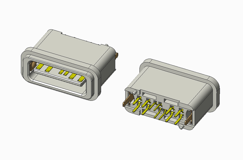 风扇电源插座 插板式